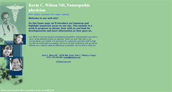 Desktop Screenshot of kevinwilsonnd.com