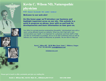 Tablet Screenshot of kevinwilsonnd.com